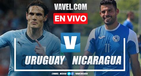 uruguay vs nicaragua resumen